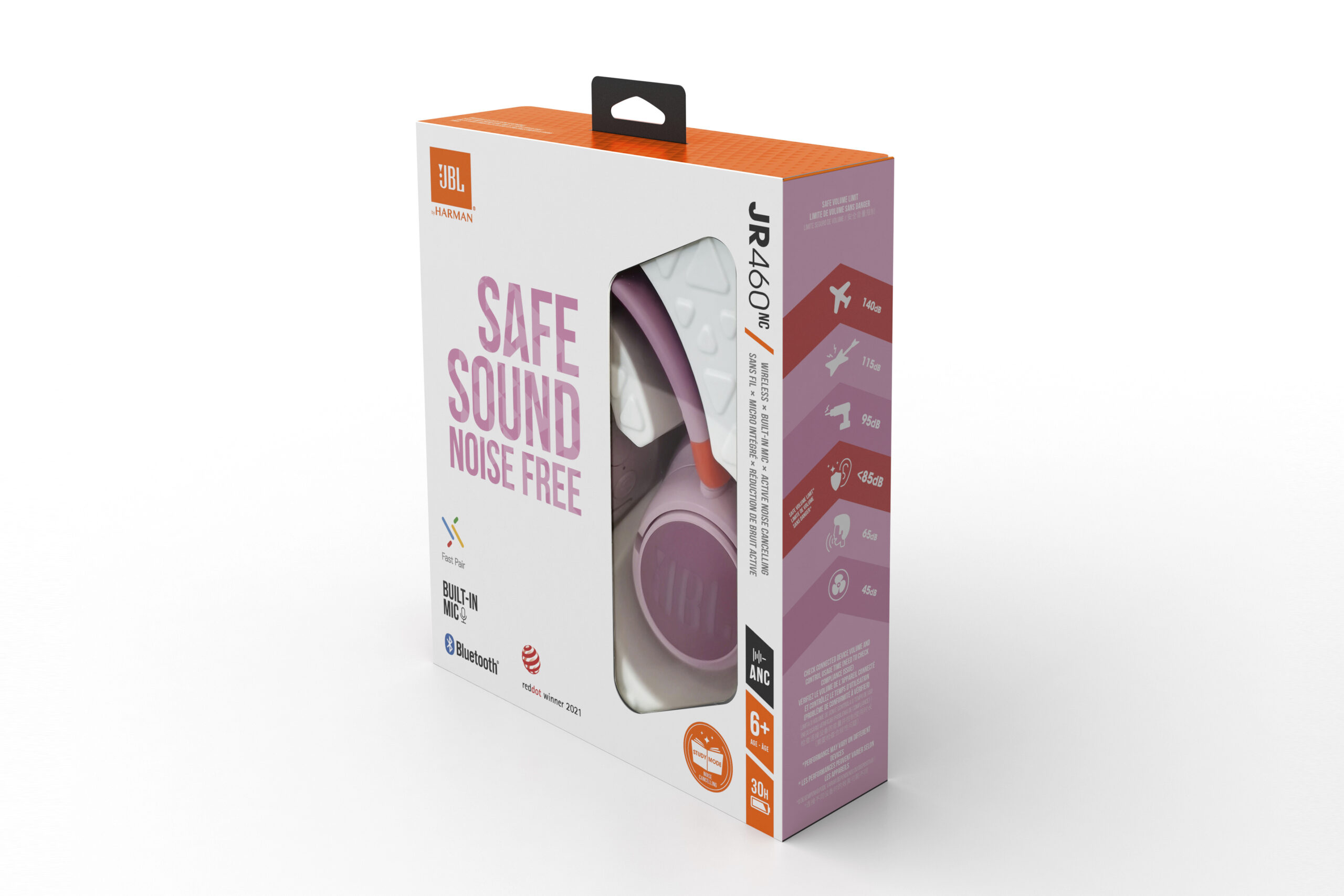 Casti bluetooth JR 460NC"JBLJR460NCPIK" - imagine 8