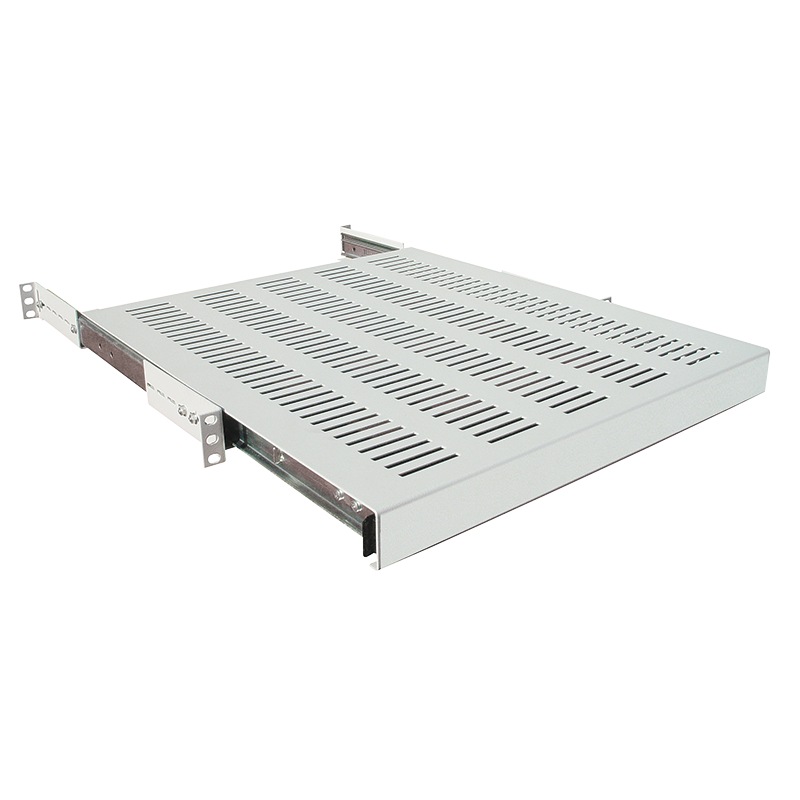 RAFT CULISANT LOGILINK 1U pentru rack 19", adancime 600mm, pentru cabinete cu adancime de 800mm, sarcina maxima 35Kg, vopsea antistatic, otel 1.5mm, gray "SF1S65G"