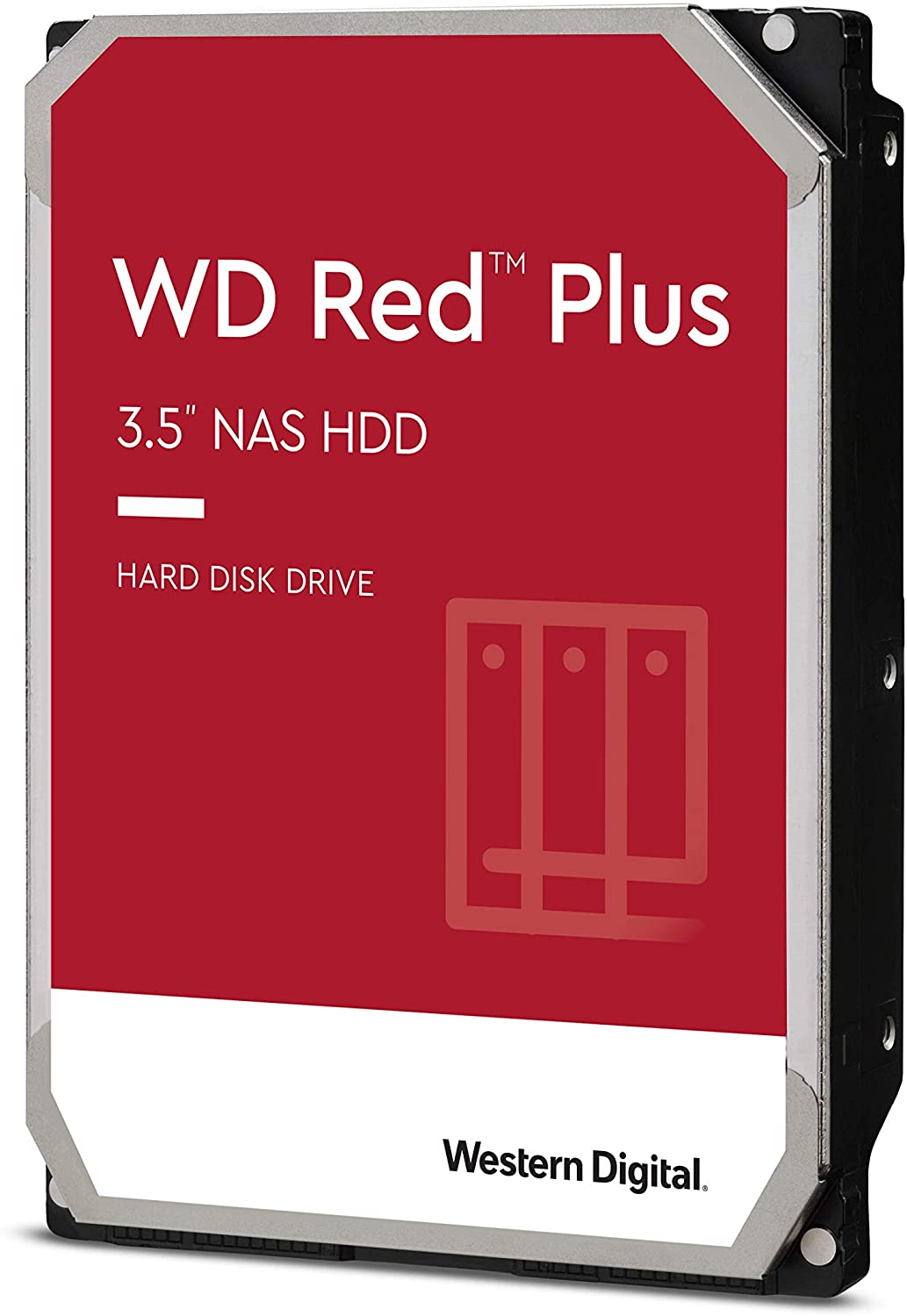 HDD WD 6TB, Red Plus, 5.400 rpm, buffer 256 MB, pt NAS, "WD60EFZX"