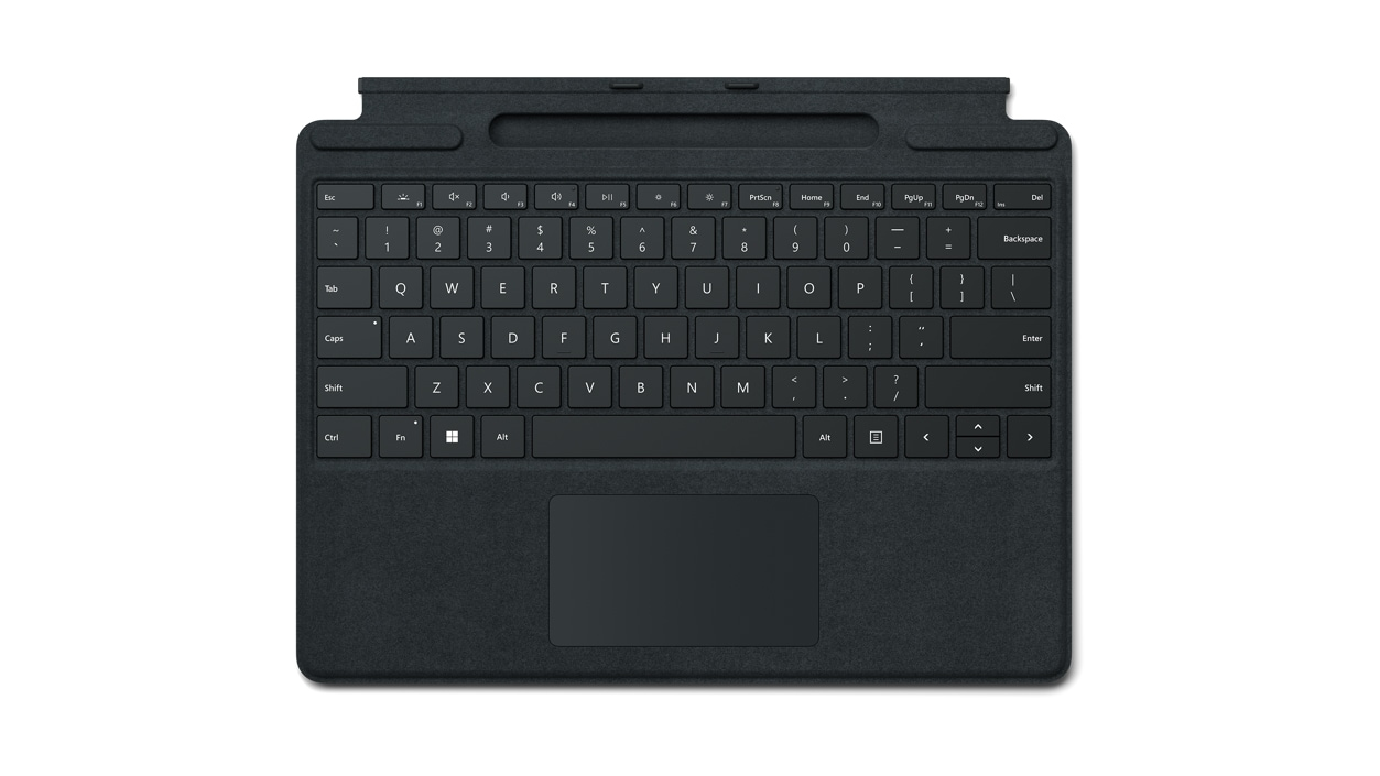 MS Surface Pro Signature Keyboard ASKU SC Eng Intl CEE Hdwr Black "8XA-00085" (timbru verde 0.8 lei)