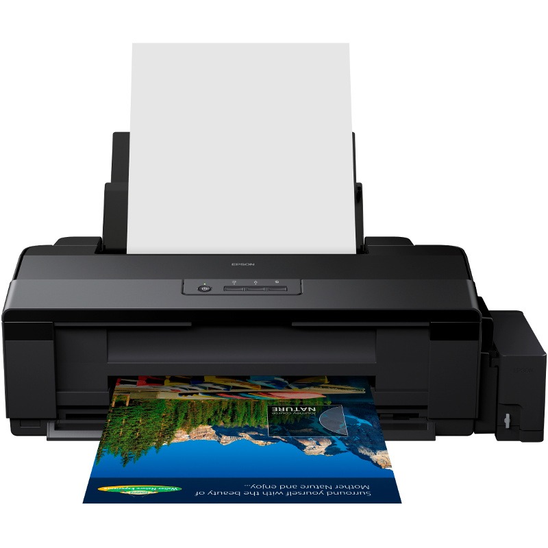 Imprimanta Inkjet CISS Color Epson L1800, A3, Functii: Impr., Viteza de Printare Monocrom:15 ppm,Viteza de printare color:15 ppm,Conectivitate:USB, Duplex:nu, ADF:Nu(Timbru Verde 21lei), "C11CD82401"