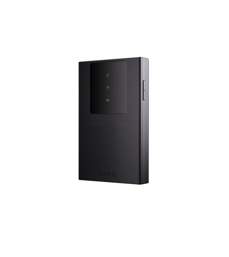 ROUTER Tenda wireless portabil, 3G/4G Mobile Wi-Fi, 300Mbps, Internal LTE Modem, Nano SIM card slot, LED screen display, rechargeable battery, Wi-Fi 6 AX300 "MF3" (include TV 0.8 lei)