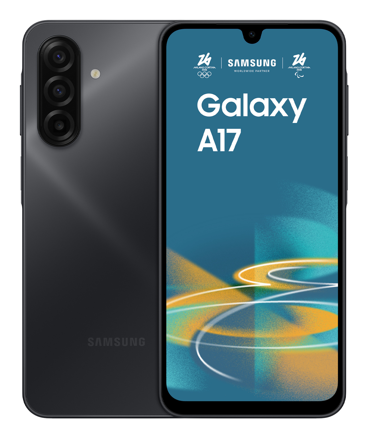 Smartphone Galaxy A17 128GB 4GB RAM Dual SIM Black "SM-A175FZKBEUE" (timbru verde 0.45 lei)