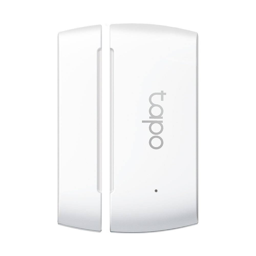 SENZOR SMART de miscare TP-LINK, necesita hub Tapo H100 ptr functionare, securitate pentru ferestre si usi, progr smartph aplic Tapo, 1xbaterii CR2450, WiFi, alb "Tapo T110" (timbru verde 0.18 lei)