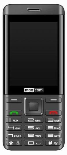 TELEFOANE MaxCom MM236 Black 2.8" Black-Silver, "MM236 Black-Silver" (timbru verde 0.45 lei)