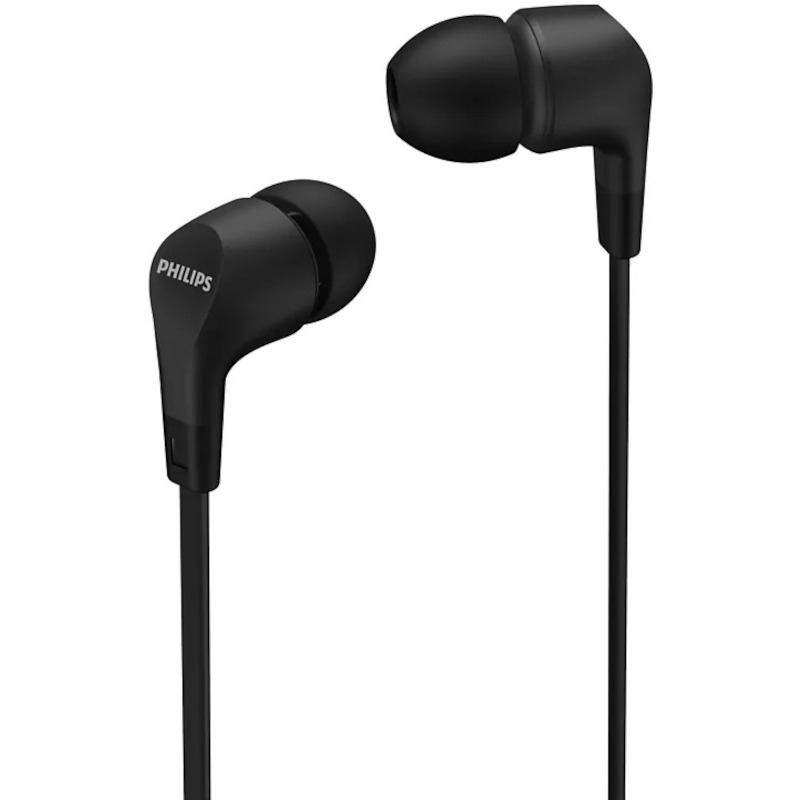 Casti audio In-Ear Philips, TAE1105BK/00, Negru "TAE1105BK/00" (timbru verde 0.18 lei)
