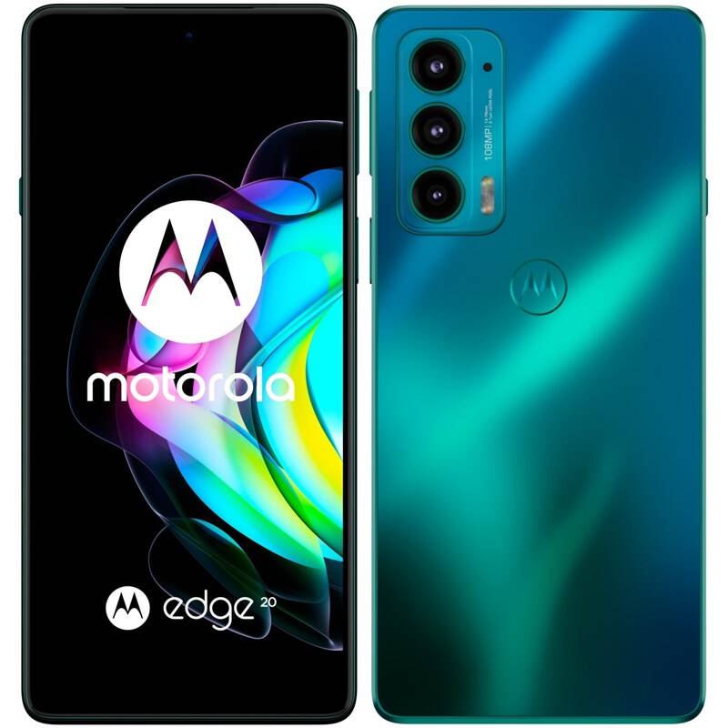 Motorola Edge 20, Dual SIM, 128GB, 8GB RAM, 5G, Frosted Emerald (timbru verde 0.45 lei)