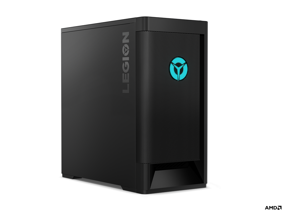 DESKTOP LENOVO, "Legion T5" Tower, CPU Ryzen 7 5700G, nVidia GeForce RTX 3060, memorie 16 GB, SSD 1 TB, FreeDos, "90RC01CBRM" (timbru verde 7 lei)