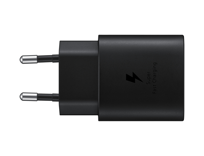 Incarcator Samsung 25W Black + cablu date USB-C to USB-C "PHT18071" (timbru verde 0.18 lei)