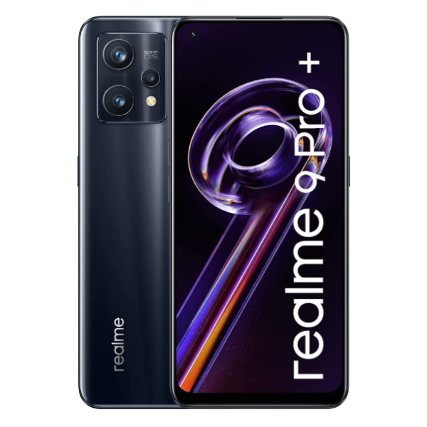 Realme 9 Pro+ DS Midnight Black 5G/6.4/OC/6GB/128GB/16MP/50MP+8MP+2MP/45000mAh "6043304" (timbru verde 0.45 lei)