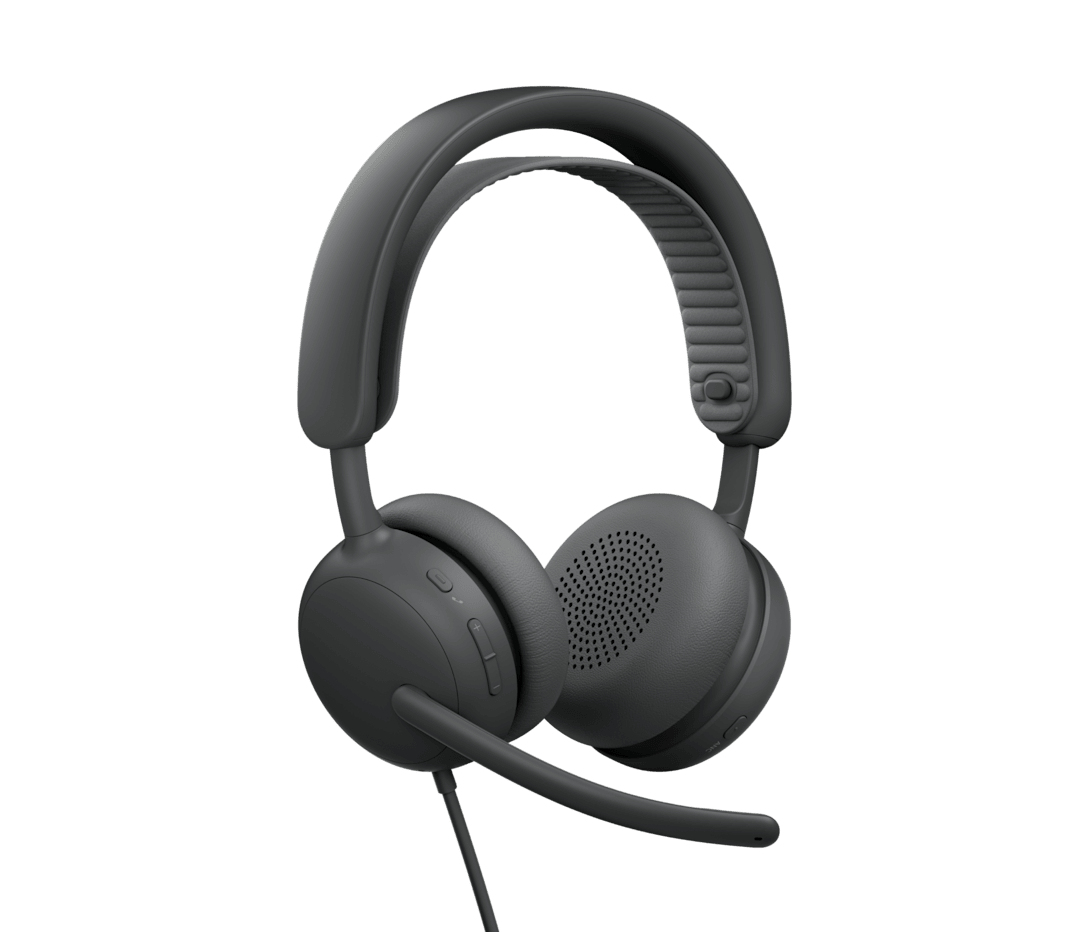 LOGITECH Zone Wired 2 Headset - Graphite"981-001619" - imagine 4