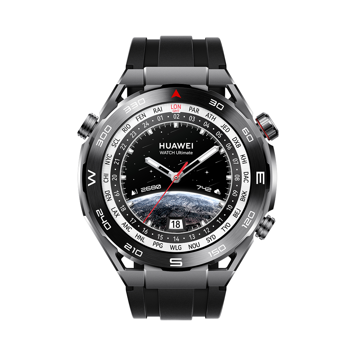Smartwatch Watch Ultimate Expedition,1.5 " AMOLED Black "55020AGF" (timbru verde 0.18 lei)