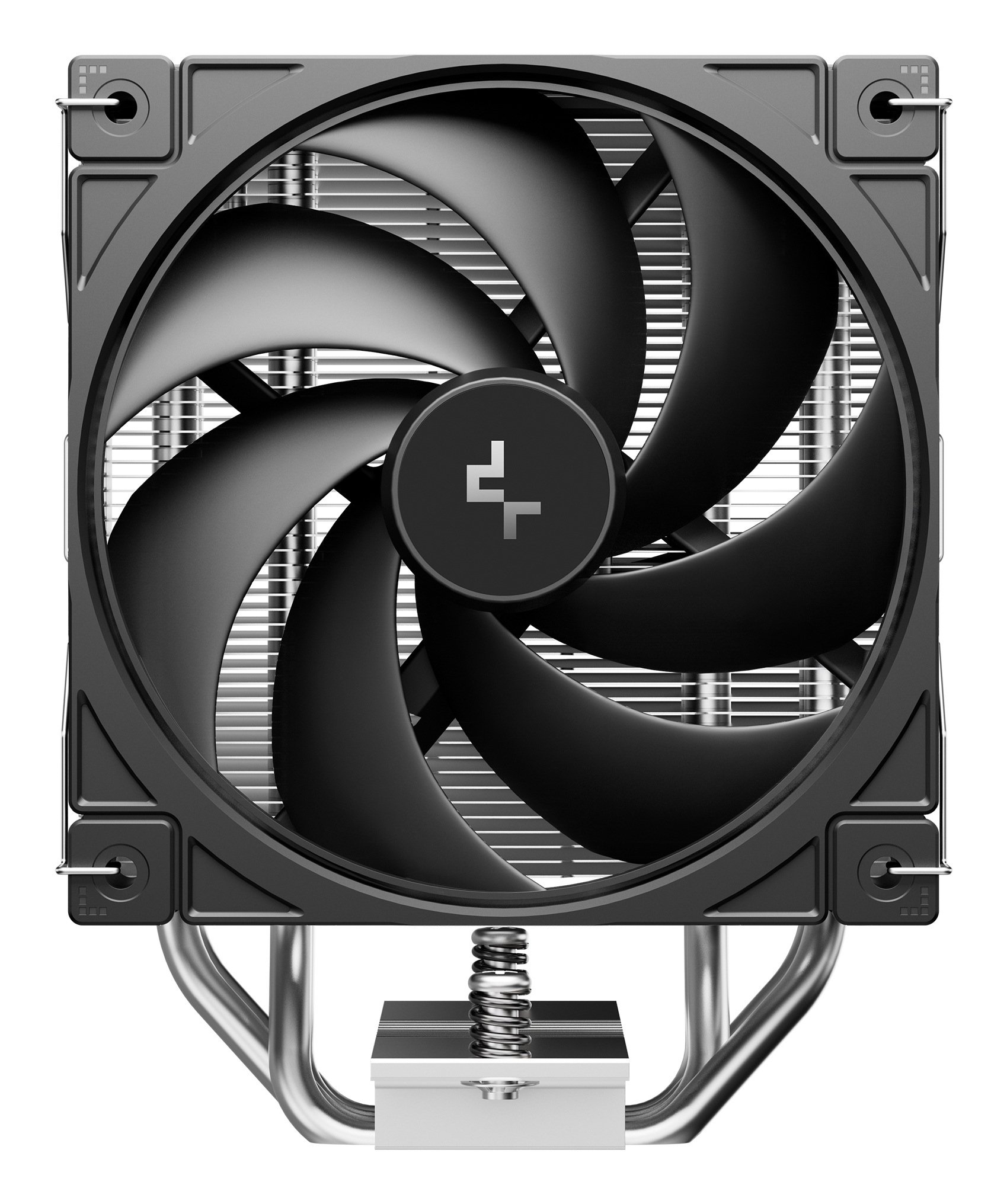 COOLER DeepCool "AG400 G2" skt. Intel si AMD, racire cu aer, vent. 120mm, 500 - 2200 RPM, 4 heatpipies, inaltime 152mm,"R-AG400-BKNPMG2-G" - imagine 3