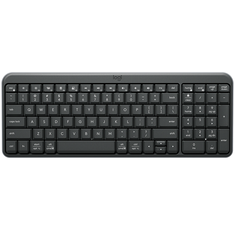 LOGITECH K250 - GRAPHITE - US INTL - 2.4GHZ/BT - INTNL-973 "920-013451" (timbru verde 0.8 lei)