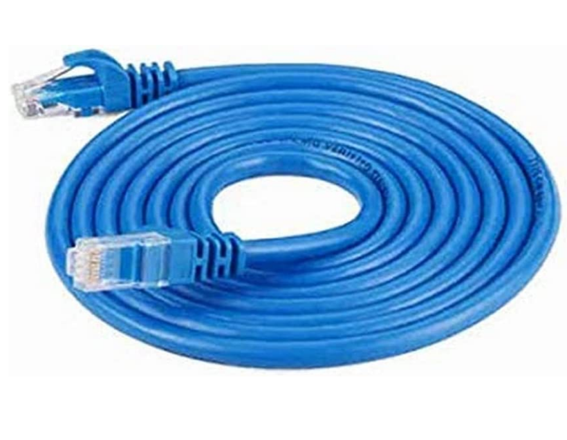 PATCH CORD UTP Ugreen Cat6, "NW102" fire din cupru, viteza maxima 1 Gbps, 10m, albastru "11205" (timbru verde 0.18 lei) - 6957303882052