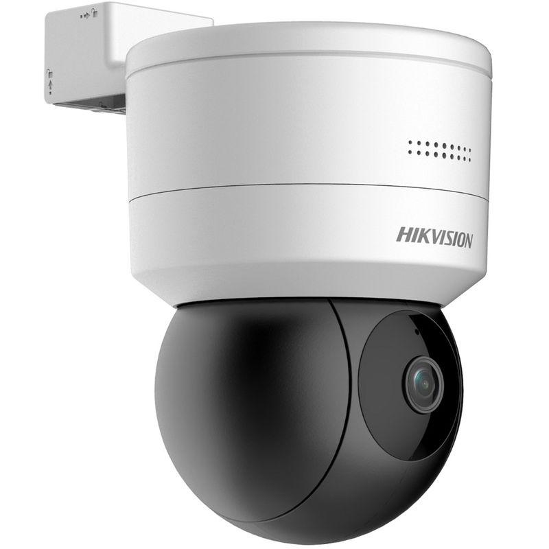 CAMERA IP Hikvision, mini dome pt. interior | exterior, dist. IR 15 m, tip lentila fixa 4 mm, 2 Mpx, microfon, slot SD card, "DS-2DE1C200IW-D3W" (timbru verde 0.8 lei)
