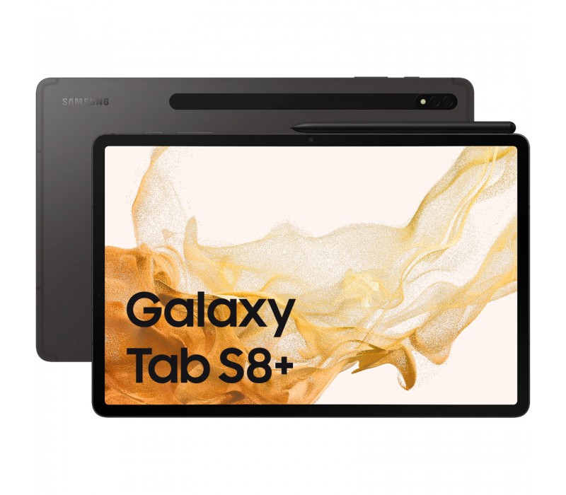 Samsung Galaxy Tab S8+ Gray WiFi/12.4/OC/8GB/128GB/12MP/13MP+6MP/10090mAh "SM-X800NZAAEUE" (timbru verde 0.9 lei)