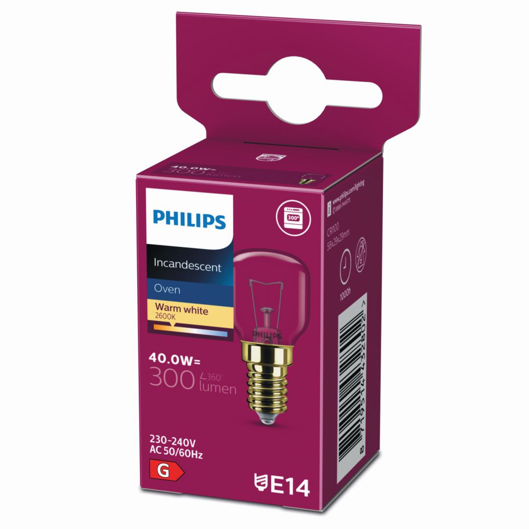 BEC 40.0W E14 230-240V T29 OV 1PF/10 "000008719514432802" (timbru verde 0.45 lei)