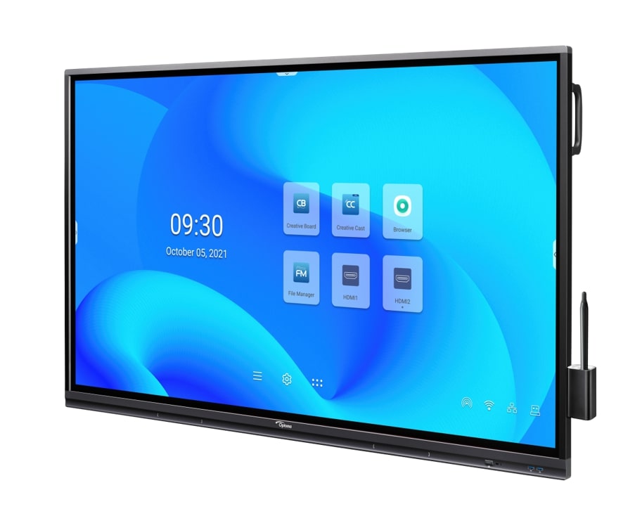 Ecran interactiv Optoma 75" 5752RK, "H1F0C0DBW101" (timbru verde 15 lei)