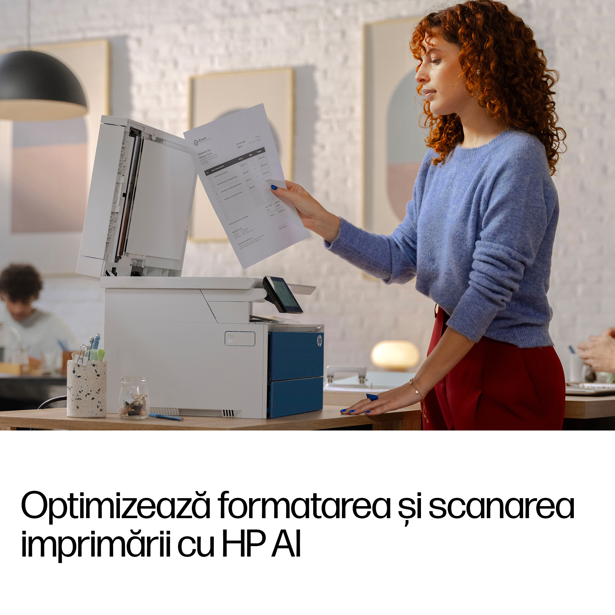 Multifunctional Laser Mono HP  MFP 4113fdw, A4, Functii: Impr.|Scan.|Cop.|Fax, Viteza de Printare Monocrom: 47ppm, Viteza de printare color: , Conectivitate:USB|Retea|WiFi, Duplex:Da, ADF:DADF(incl.TV 11lei) "8X3G0A" - imagine 9