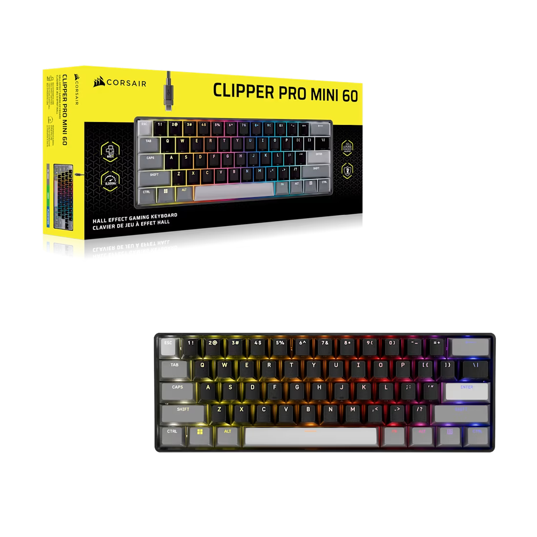 Tastatura Mecanica CR CLIPPER PRO MINI "CH-979101J-NA" - imagine 2