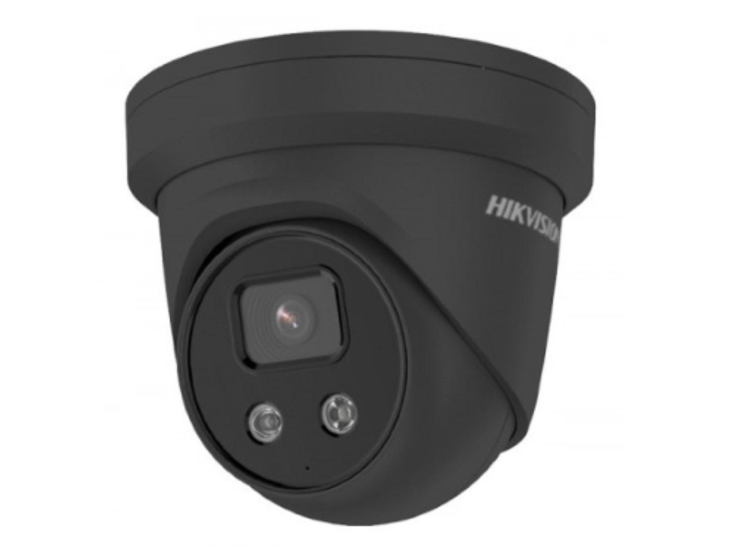 CAMERA IP TURRET 4MP 2.8MM IR30M BLACK HIKVISION, "DS-2CD2346G2ISUSLB" (timbru verde 0.8 lei)