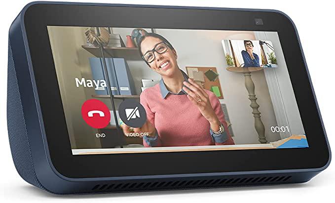 Amazon Echo Show 5 (2nd Gen), 2021, Bl "A2-084008055675" (timbru verde 0.8 lei)