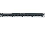 PANDUIT NK6PPG24Y Punchdown Patch Panel Cat 6 UTP Flat 24 Port 1U "NK6PPG24Y"
