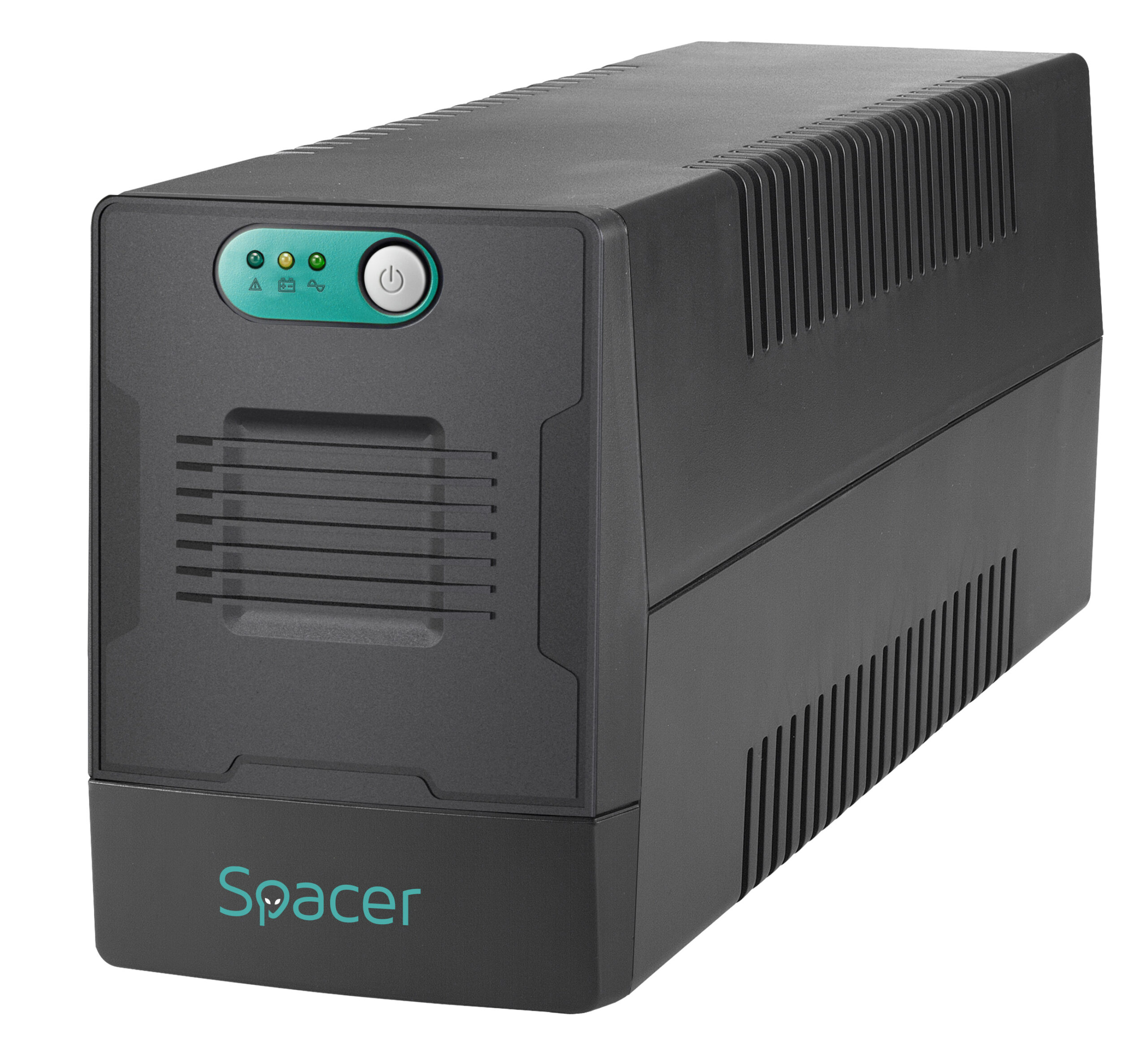UPS Spacer Line Int. fara management, 1000VA/ 600W, AVR, 4 x socket Schuko, indicatie status cu LED, 2 x baterie 12V/7Ah, bateria are 12 luni garantie, "SPUP-1000L-LIT01" (timbru verde 11 lei)