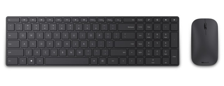Kit TASTATURA si Mouse Microsoft, "Designer Bluetooth Desktop", wireless, 104 taste format standard, mouse 1000dpi, 3/1 butoane, negru, "7N9-00022" (timbru verde 0.8 lei)