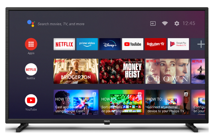 LED TV Philips, 98 cm/ 35 inch, Smart TV | Internet TV, ecran plat, rezolutie HD 1366 x 768, boxe 12 W, "39PHS6707/12" (timbru verde 15 lei)