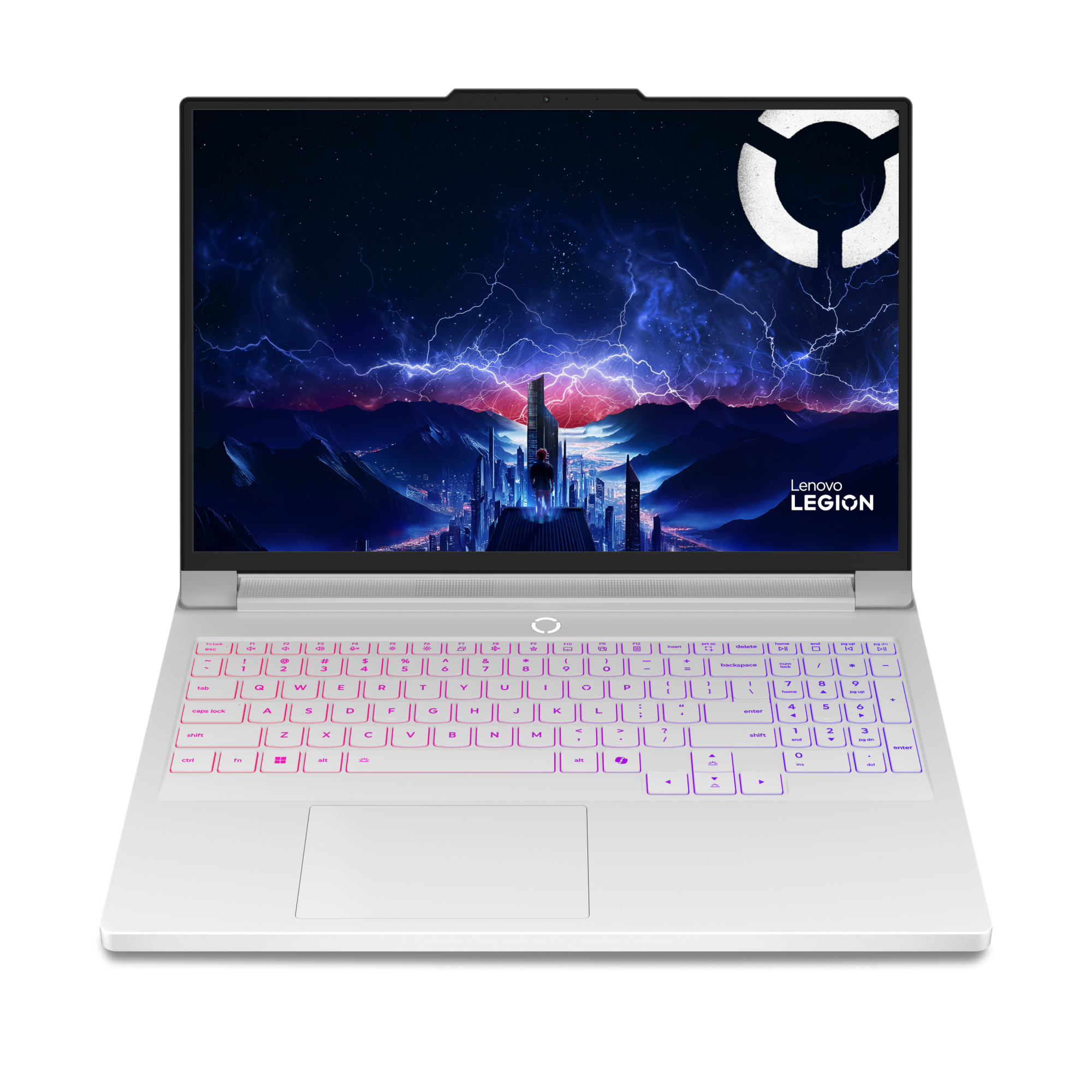 Gaming 16 Legion Pro 7 16IAX10H, WQXGA OLED 240Hz G-Sync, Procesor Intel® CoreTM Ultra 9 290HX Plus, 32GB DDR5 CSODIMM, 1TB SSD, GeForce RTX 5080 16GB, No OS, Glacier White, 3Yr Onsite Premium Care "83F500R9RM" (timbru verde 3.5 lei)