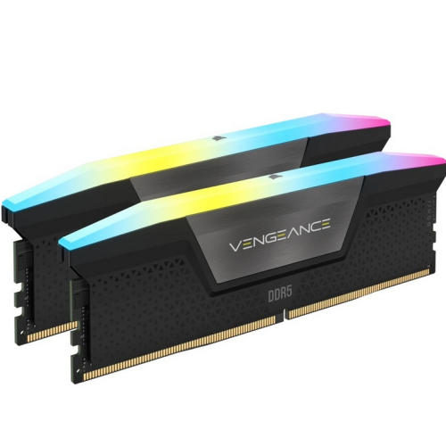 Corsair Memorie DDR5, 32GB, 1x32GB, 6000MT/s, C38, 1.35V, XMP&EXPO, Negru, Vengeance "CMK32GX5M1B6000Z38"