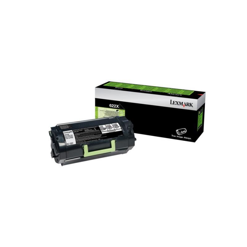 Toner Original Lexmark Black, 62D2X0E, pentru MX711|MX810, 45K, (timbru verde 1.2 lei) , "62D2X0E"