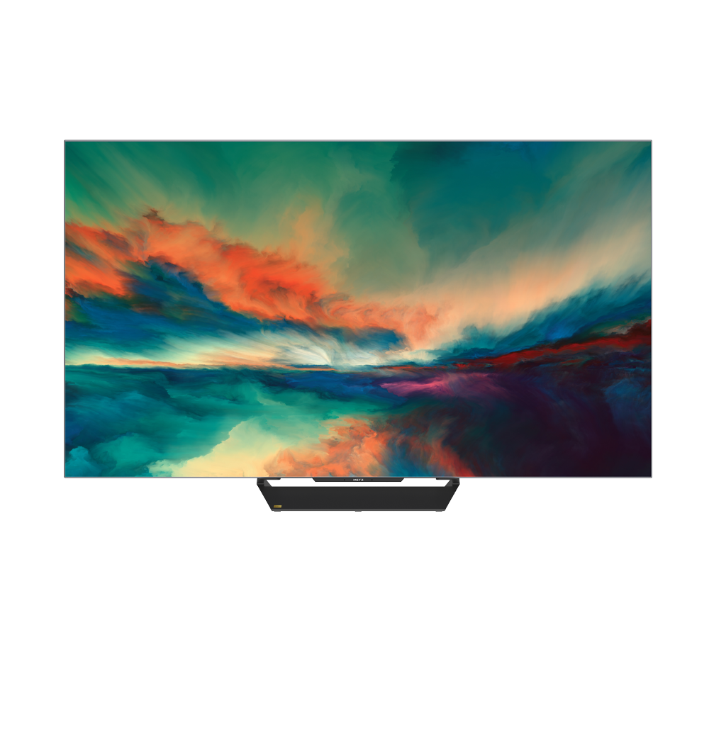 Televizor METZ Mini LED 75MNE9000, 189 cm, Smart Google TV ,4K Ultra HD, 120 Hz, Clasa F "75MNE9000Z" (timbru verde 15 lei)