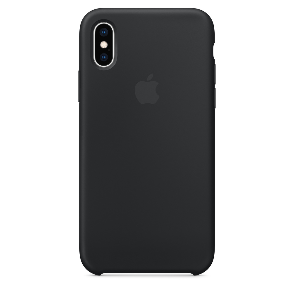 HUSA Smartphone Apple, pt iPhone XS, tip back cover (protectie spate), silicon, ultrasubtire, negru, "mrw72zm/a"