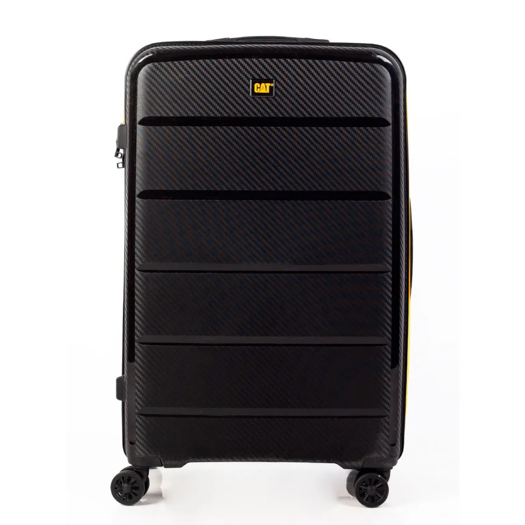 Troller CATERPILLAR Cargo, 48 x 77 x 28.5 cm (Lxlxh), 98L, polipropilena/PP - negru "CAT-84382-01"
