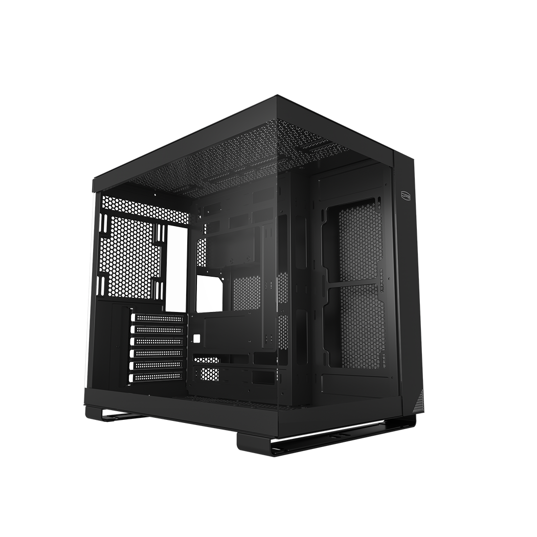 CARCASA PCCOOLER, Middle Tower, ATX, fara sursa, sticla securizata, negru, USB 3.2 gen 1 x 2, USB Type-C x 2, mic, audio, "C3 T500 BK"