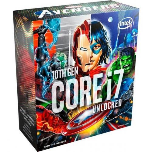 CPU INTEL, skt. LGA 1200 Core i7, i7-10700KA, frecventa 3.8 GHz, turbo 5.1 GHz, 8 nuclee, putere 125 W, "BX8070110700KA S RH72"
