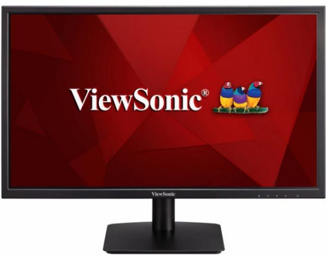 MONITOR ViewSonic 23.8 inch, home | office, IPS, Full HD (1920 x 1080), Wide, 250 cd/mp, 4 ms, HDMI | DisplayPort | VGA, "VA2432-MHD" (timbru verde 7 lei)