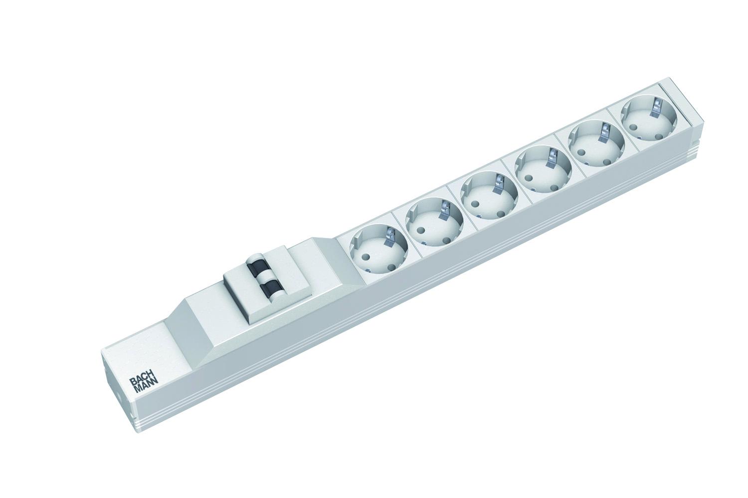 BM IT PDU power strip 6x sockets,1xMCB "BM-333.412" (timbru verde 4 lei)