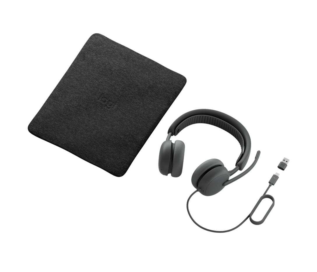 LOGITECH Zone Wired 2 Headset - Graphite"981-001619" - imagine 6