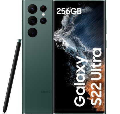 SmartPhone Samsung S22 Ultra S908 5G 12GB RAM 256GB Dual SIM Green, "PHT15722"(timbru verde 0.45 lei)