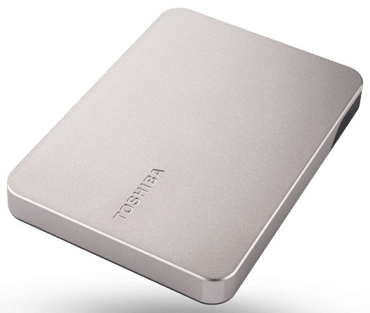 HDD Extern TOSHIBA CANVIO Flex 4TB, 2.5", USB 3.2 Gen1 (5Gbit/s), includes USB-A and USB-C cables, Warm Silver, 212g "HDTX240ESCCA"