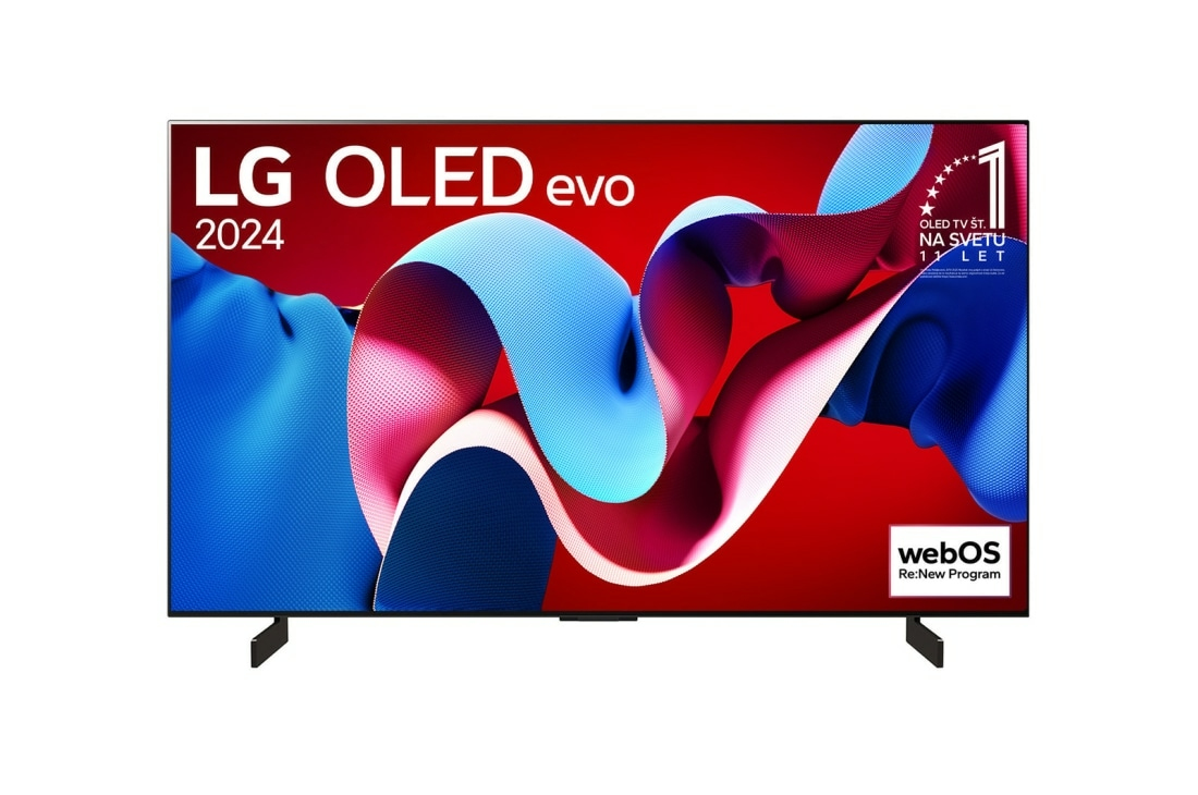 Televizor Smart OLED TV 4K 42 LG 42C41LA Gri "OLED42C41LA.AEU" (timbru verde 15 lei)