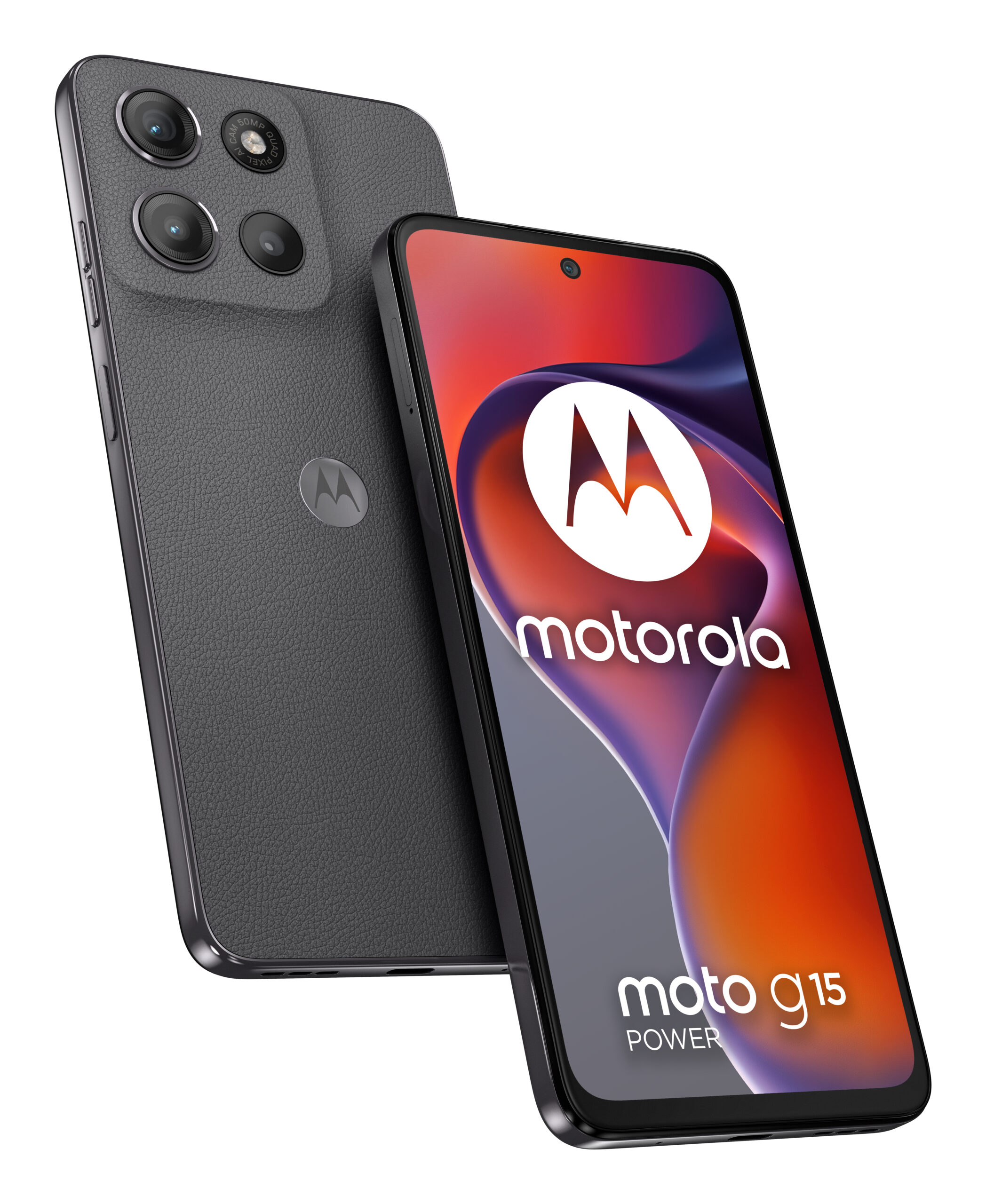 Moto g15 Power, 256GB, 8GB RAM, Dual SIM, 4G, Tri-Camera, Gravity Grey "PB6G0001PL" (timbru verde 0.45 lei)