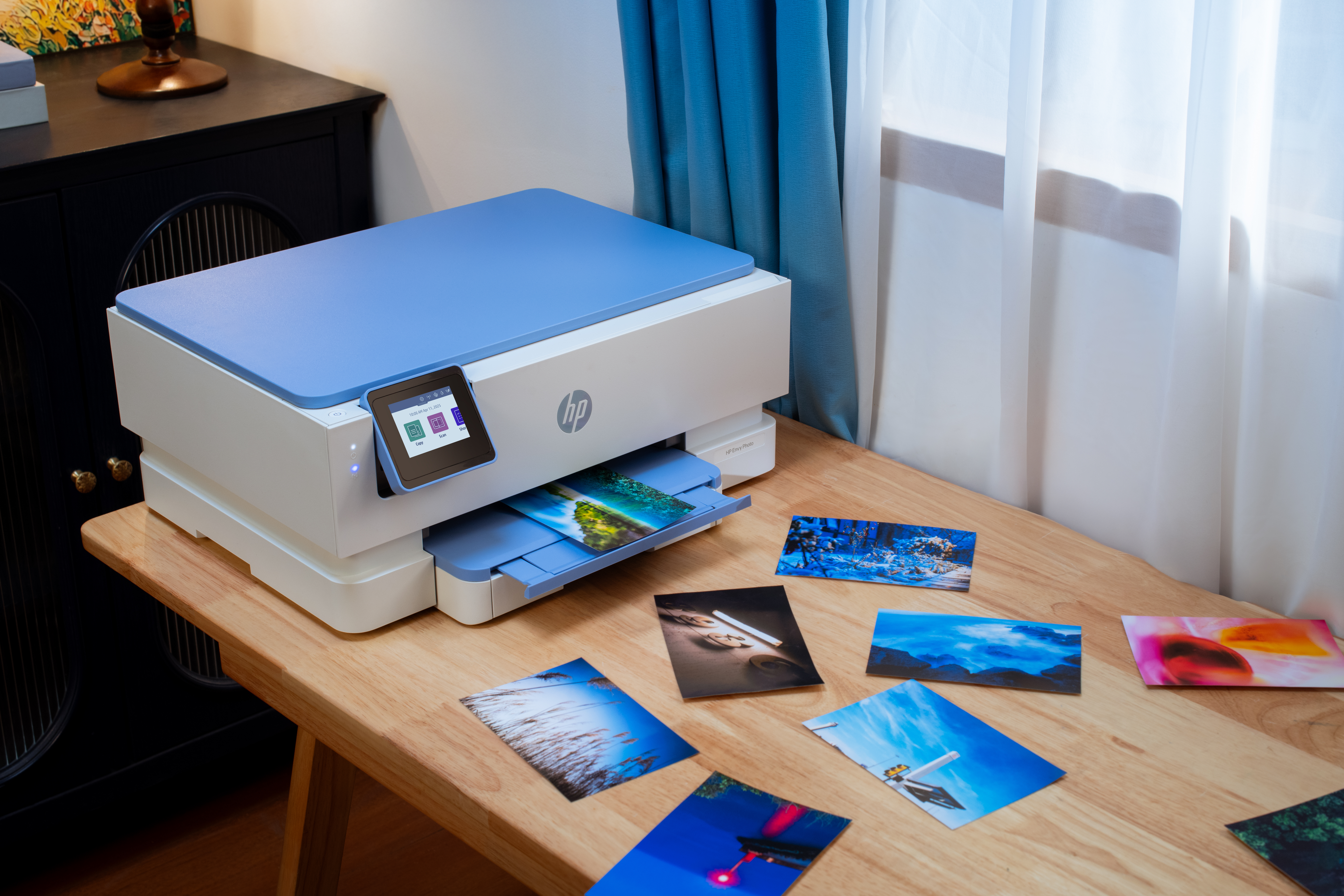 Multifunctional InkJet Color HP, ENVY PHOTO 7231, A4, Functii: Impr.|Scan.|Cop., Vit.Print. 15ppm, Conectivitate:USB|WIFI, Duplex:Da, ADF:ADF(incl.TV 8lei) "B6JW3B" - imagine 10