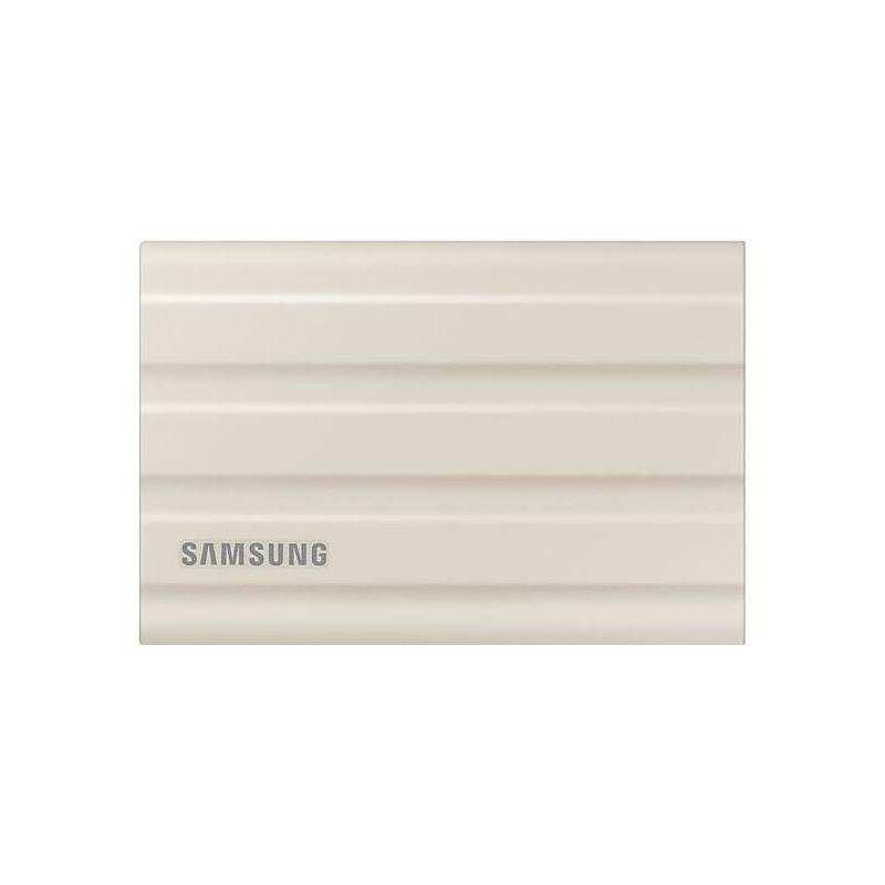 SSD. extern SAMSUNG T7 Shield, 1TB, USB 3.1 gen 1, R/W: 1050/1000 MB/s, crem, "MU-PE1T0K/EU" (timbru verde 0.18 lei)