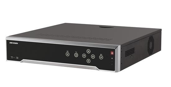 NVR HIKVISION, 16 canale, Rackabil, cap max 6 TB de fiecare HDD, HDMI | VGA | RCA | Retea RJ45 | USB 2.0 | USB 3.0 | Alarm In | Alarm Out | IP video input, "DS-7716NI-K4/16P" (timbru verde 2 lei)