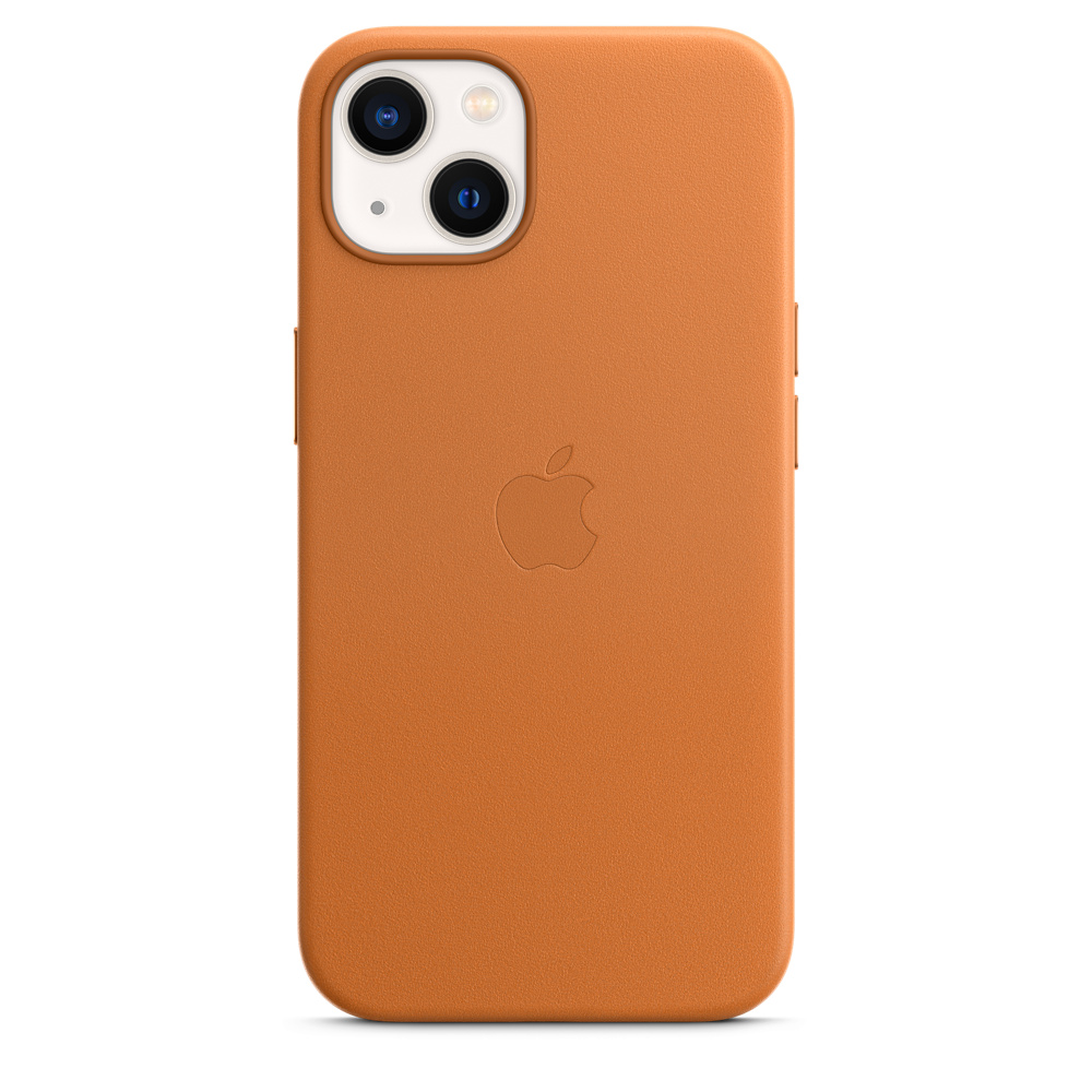 HUSA Smartphone Apple, pt iPhone 13, tip back cover (protectie spate) cu MagSafe, piele, MagSafe, maro, "mm103zm/a"